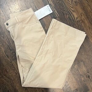 lululemon athletica Tan Wide Leg Pants